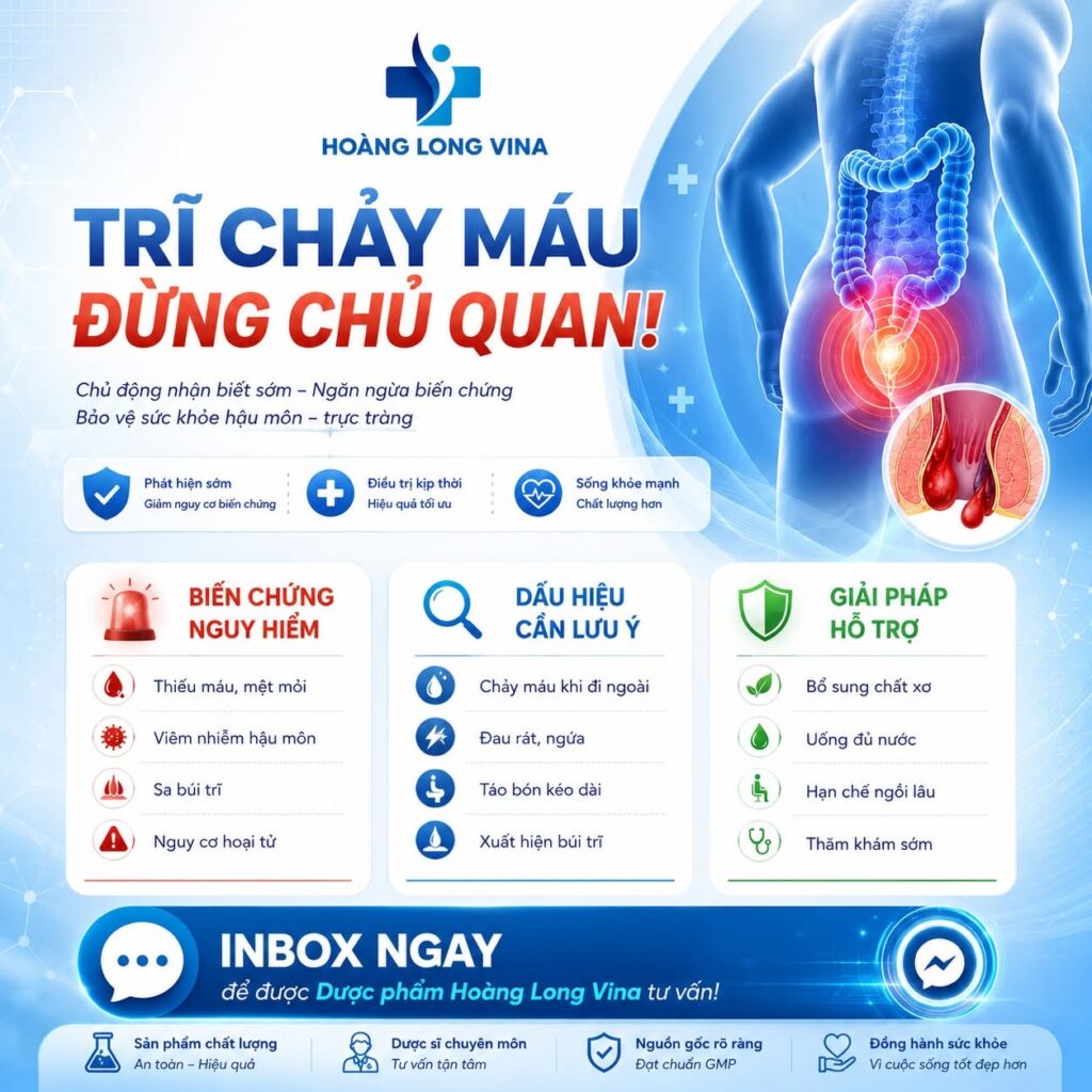 Vì sao cần chữa bệnh trĩ sớm để hạn chế biến chứng và giảm khó chịu? 