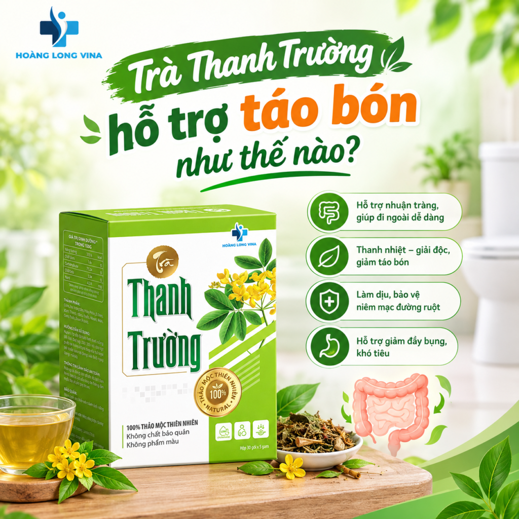 Trà Thanh Trường hỗ trợ táo bón như thế nào? 