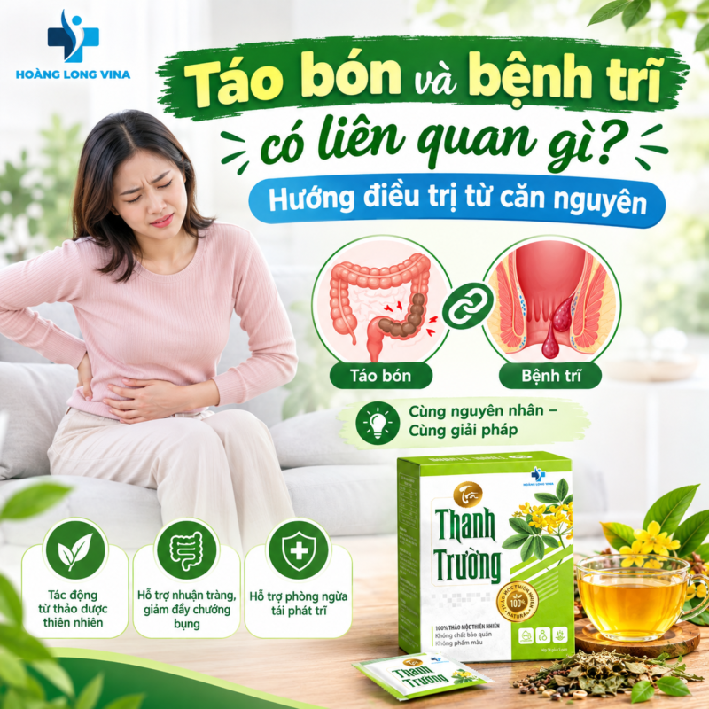 Táo bón và bệnh trĩ có liên quan gì? Hướng điều trị từ căn nguyên